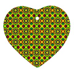 Background Pattern Geometrical Ornament (heart)