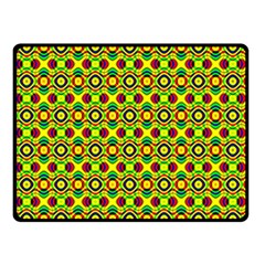 Background Pattern Geometrical Double Sided Fleece Blanket (small)  by Sudhe