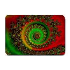 Abstract Fractal Pattern Artwork Art Small Doormat 