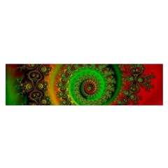 Abstract Fractal Pattern Artwork Art Satin Scarf (oblong)