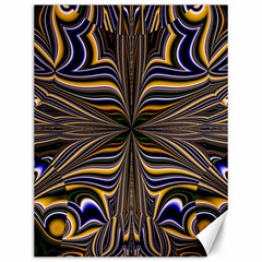 Abstract Art Fractal Unique Pattern Canvas 12  x 16 