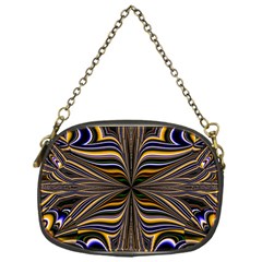 Abstract Art Fractal Unique Pattern Chain Purse (One Side)