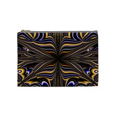 Abstract Art Fractal Unique Pattern Cosmetic Bag (Medium)