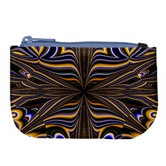 Abstract Art Fractal Unique Pattern Large Coin Purse