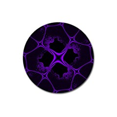 Abstract Fractal Art 3d Artwork Magnet 3  (round) by Sudhe