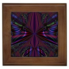 Abstract Abstract Art Fractal Framed Tiles