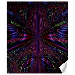 Abstract Abstract Art Fractal Canvas 8  X 10 