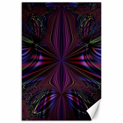 Abstract Abstract Art Fractal Canvas 24  X 36 