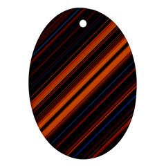 Background Pattern Lines Ornament (oval)