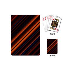 Background Pattern Lines Playing Cards Single Design (mini)