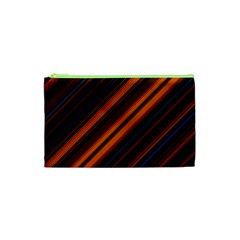 Background Pattern Lines Cosmetic Bag (xs) by Sudhe