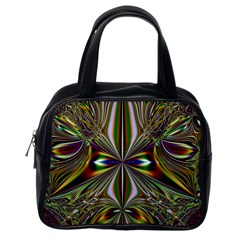 Abstract Art Fractal Pattern Classic Handbag (one Side) by Sudhe