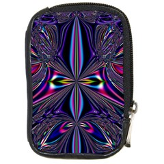 Abstract Art Fractal Fulcolor Compact Camera Leather Case by Sudhe