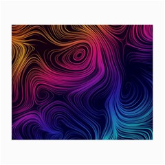 Abstract Pattern Art Small Glasses Cloth