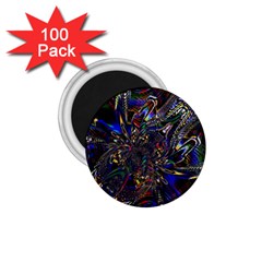 Art Design Colors Fantasy Abstract 1 75  Magnets (100 Pack) 