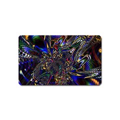 Art Design Colors Fantasy Abstract Magnet (name Card)