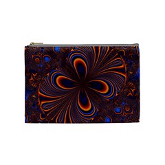 Abstract Fractal Background Pattern Cosmetic Bag (Medium)