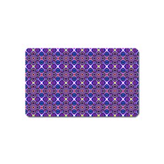 Background Pattern Geometrical Magnet (name Card)