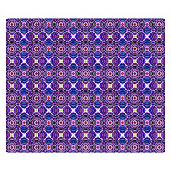 Background Pattern Geometrical Double Sided Flano Blanket (small)  by Sudhe