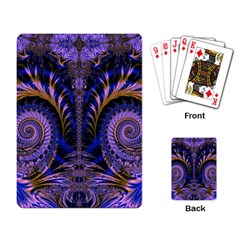 Abstract Fractal Pattern Artwork Playing Cards Single Design (rectangle)