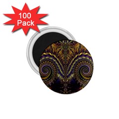 Abstract Fractal Pattern Artwork 1 75  Magnets (100 Pack) 