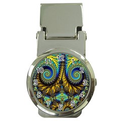 Abstract Art Fractal Creative Money Clip Watches