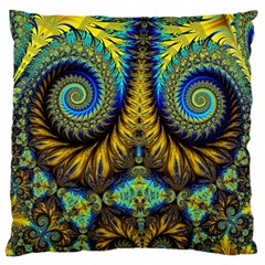 Abstract Art Fractal Creative Large Cushion Case (one Side)