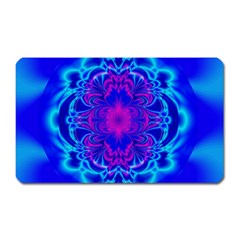 Digital Art Artwork Fractal Color Abstact Magnet (rectangular) by Pakrebo