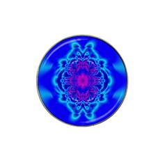 Digital Art Artwork Fractal Color Abstact Hat Clip Ball Marker (4 Pack) by Pakrebo