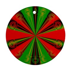 Abstract Art Fractal Modern Art Ornament (round)