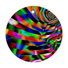 Abstract Art Artwork Digital Art Color Ornament (round) by Pakrebo