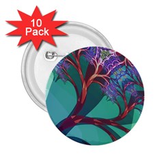 Art Fractal Artwork Creative 2 25  Buttons (10 Pack)  by Pakrebo