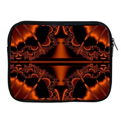 Art Fractal Artwork Creative Black Brown Apple Ipad 2/3/4 Zipper Cases by Pakrebo