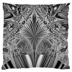 Crystal Design Pattern Large Flano Cushion Case (two Sides) by Pakrebo