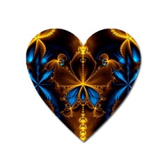 Abstract Art Fractal Artwork Heart Magnet