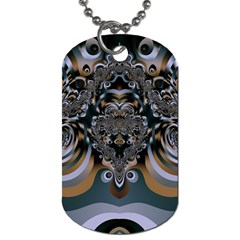 Fractal Art Artwork Design Dog Tag (two Sides)