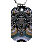 Fractal Art Artwork Design Dog Tag (Two Sides) Front