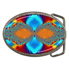 Artwork Digital Art Fractal Colors Belt Buckles