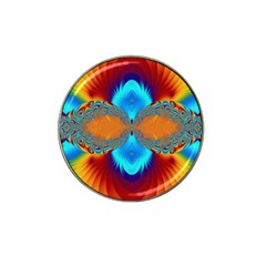 Artwork Digital Art Fractal Colors Hat Clip Ball Marker (10 pack)