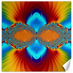 Artwork Digital Art Fractal Colors Canvas 20  X 20  by Pakrebo