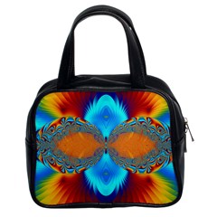 Artwork Digital Art Fractal Colors Classic Handbag (Two Sides)