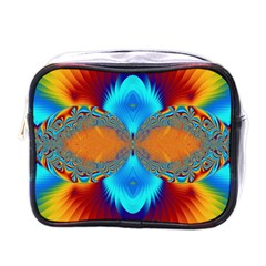 Artwork Digital Art Fractal Colors Mini Toiletries Bag (One Side)