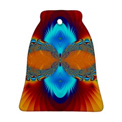 Artwork Digital Art Fractal Colors Bell Ornament (Two Sides)