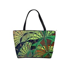 Design Background Concept Fractal Classic Shoulder Handbag by Pakrebo