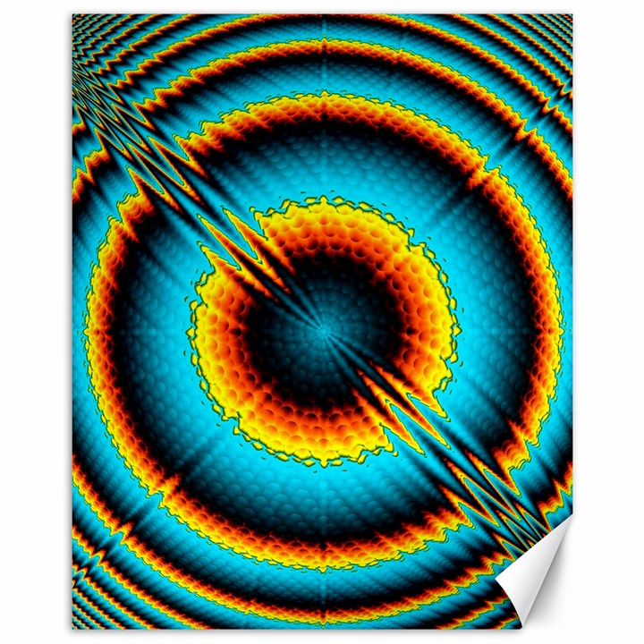 Art Artwork Fractal Digital Art Geometric Canvas 11  x 14 