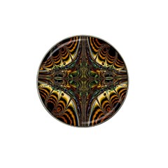 Abstract Art Artwork Fractal Pattern Hat Clip Ball Marker (4 Pack)