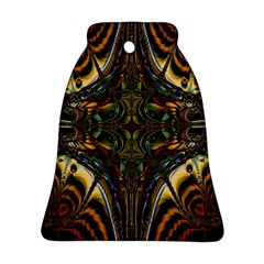 Abstract Art Artwork Fractal Pattern Bell Ornament (two Sides) by Pakrebo