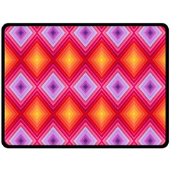 Texture Surface Orange Pink Fleece Blanket (large) 