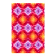 Texture Surface Orange Pink Shower Curtain 48  X 72  (small)  by Mariart