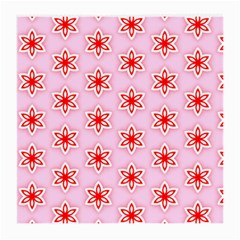 Texture Star Backgrounds Pink Medium Glasses Cloth